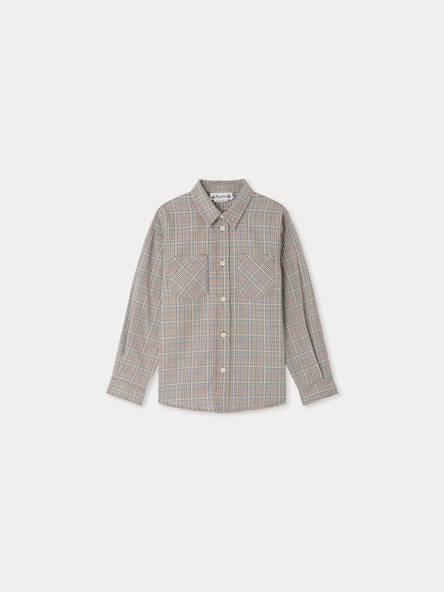Hemd Altman kariert khaki