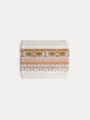 Cuello Jood de jacquard bordado