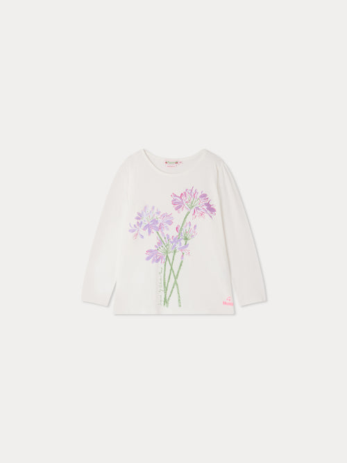 Bonpoint x MoMA t-shirt Gracieuse con stampa fiori in cotone biologico