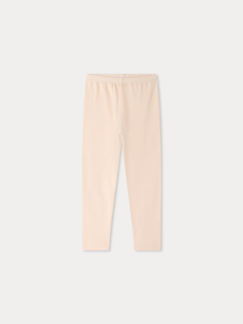 Legging Graylinn rose en coton biologique