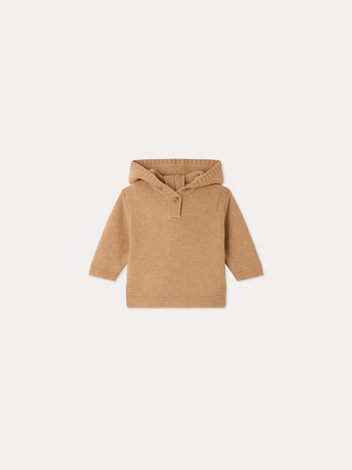 Tainy camel hooded Burnou