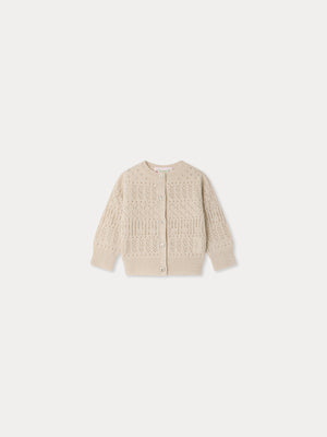 Menza Baby-Cardigan aus Kaschmir