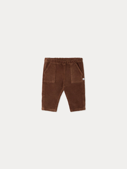Pantalón de bebé Thursday regaliz de algodón orgánico