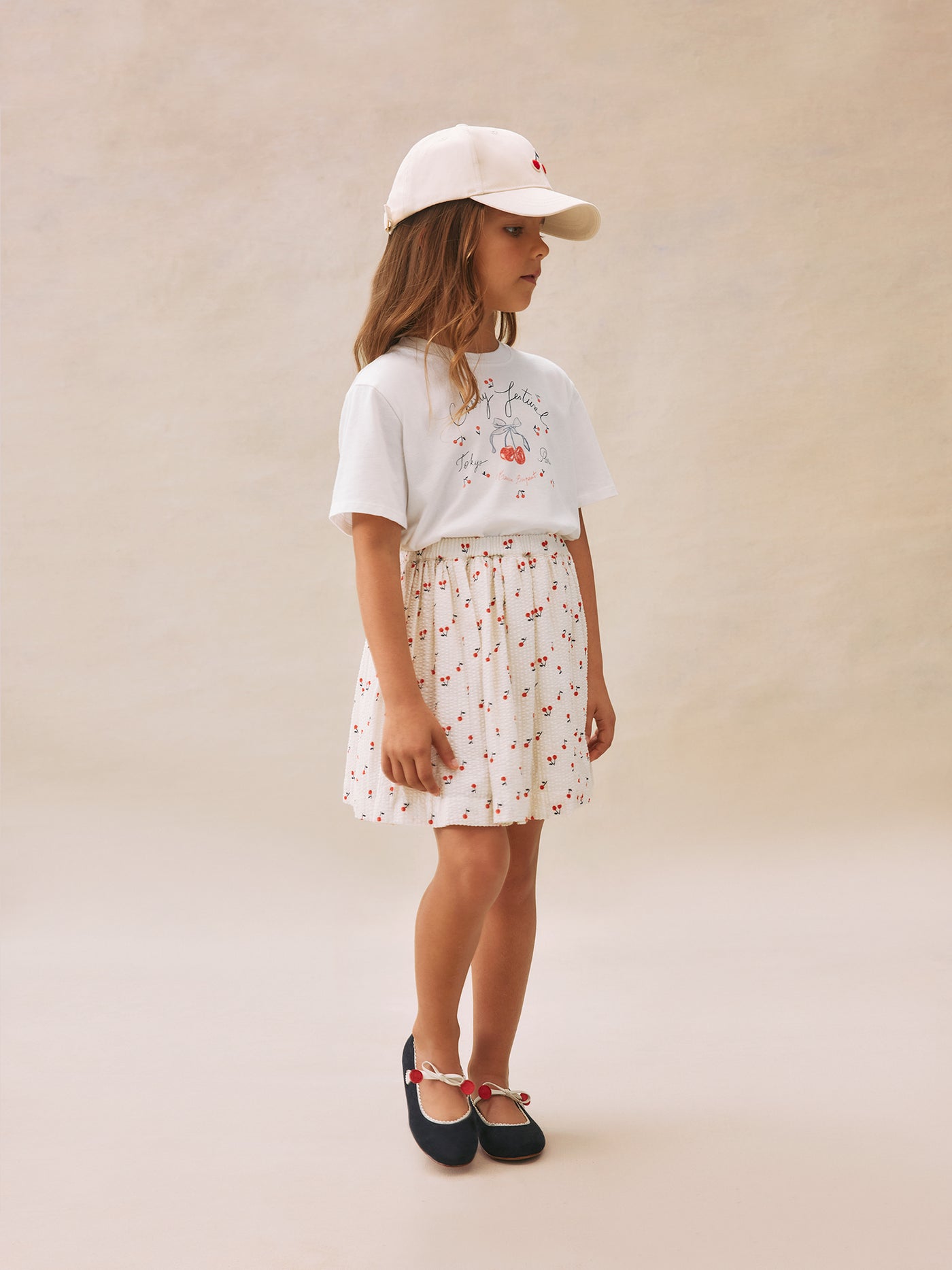 Look de niña verano 2025 Cherry festival