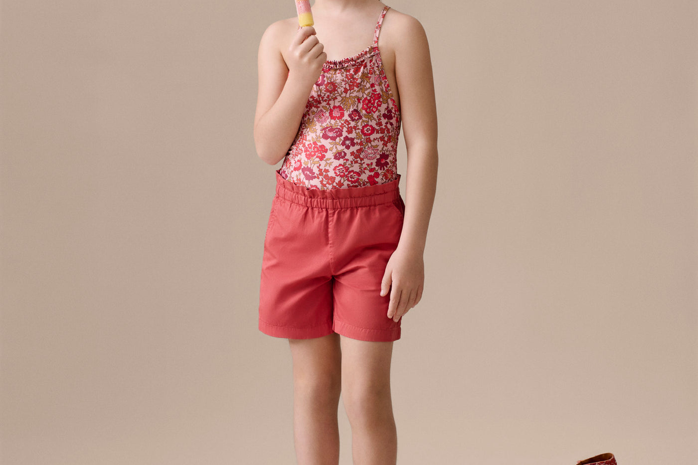 Girl's Look Summer 2026 - Liberty Fabric Swimsuit