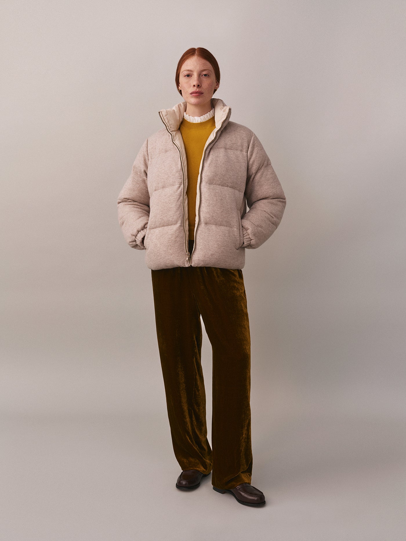 Women's Winter Look 2025 - Reversible Down Jacket