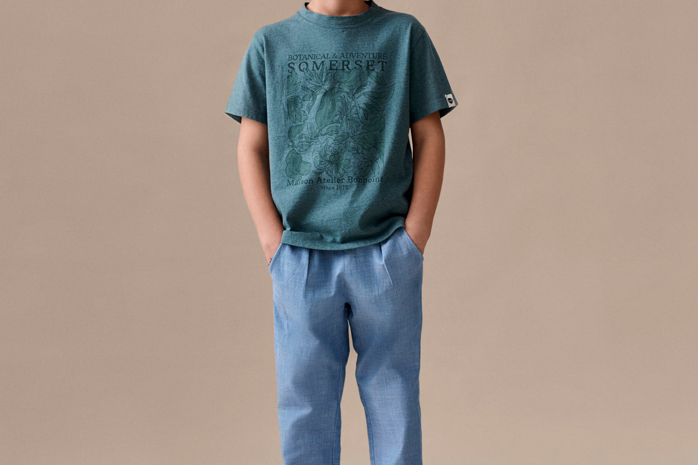 Look Bambino Estate 2026 - T-shirt con stampa Somerset