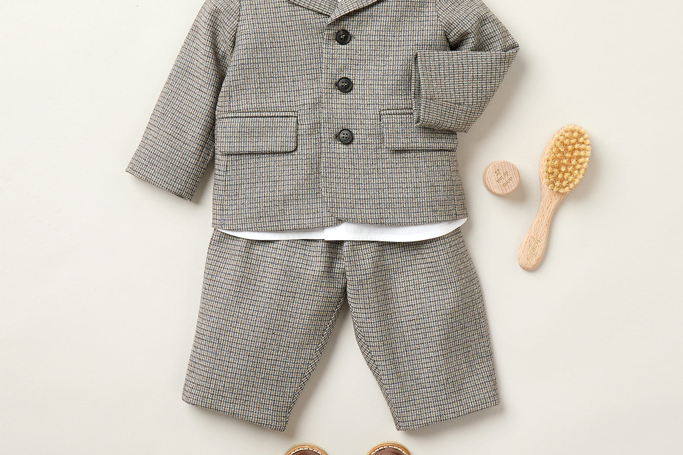 Winter 2025 Baby Jungen Look - Flanell Set