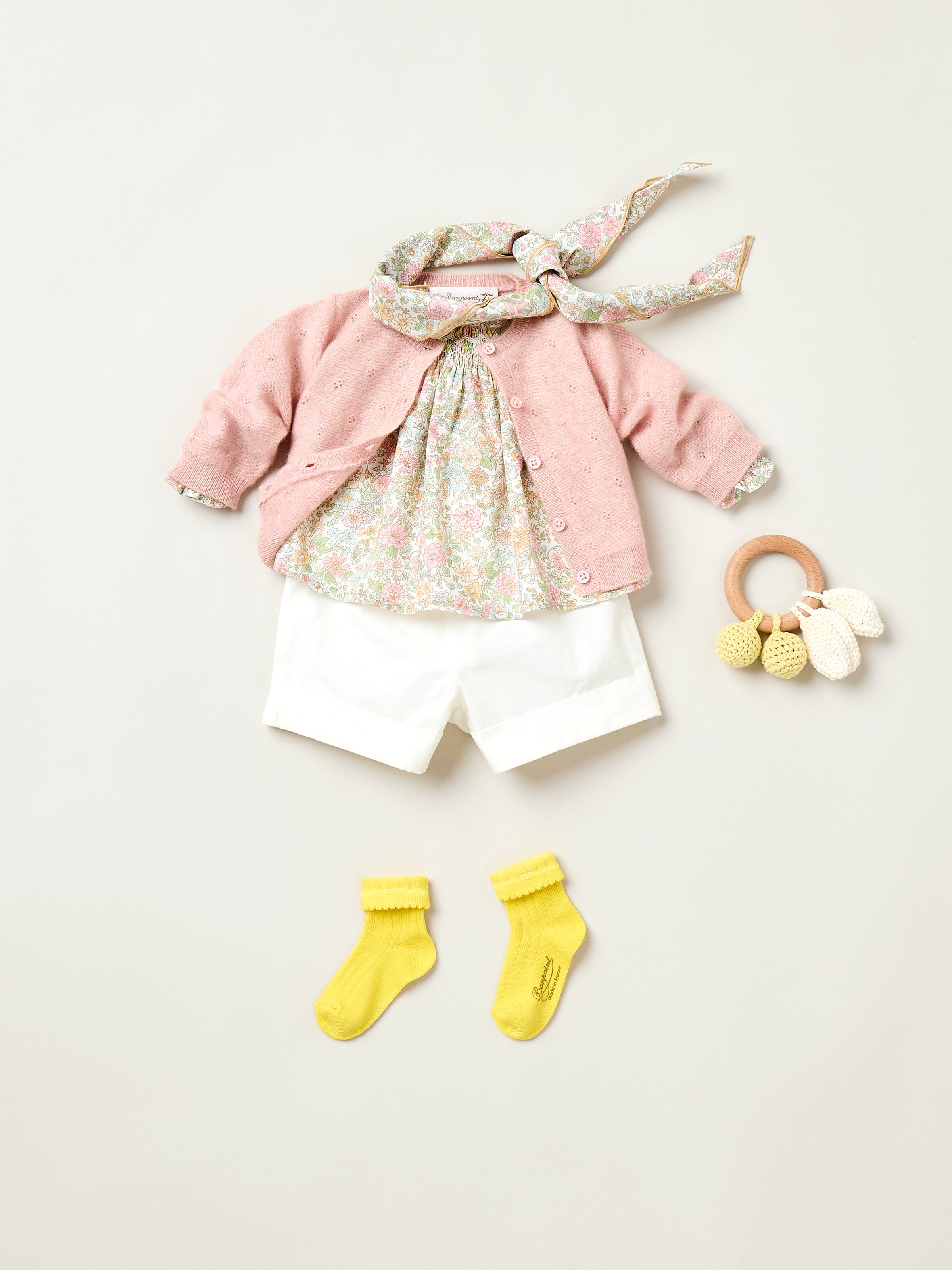 Look Naissance Eté 2025 - Blouse en tissu Liberty