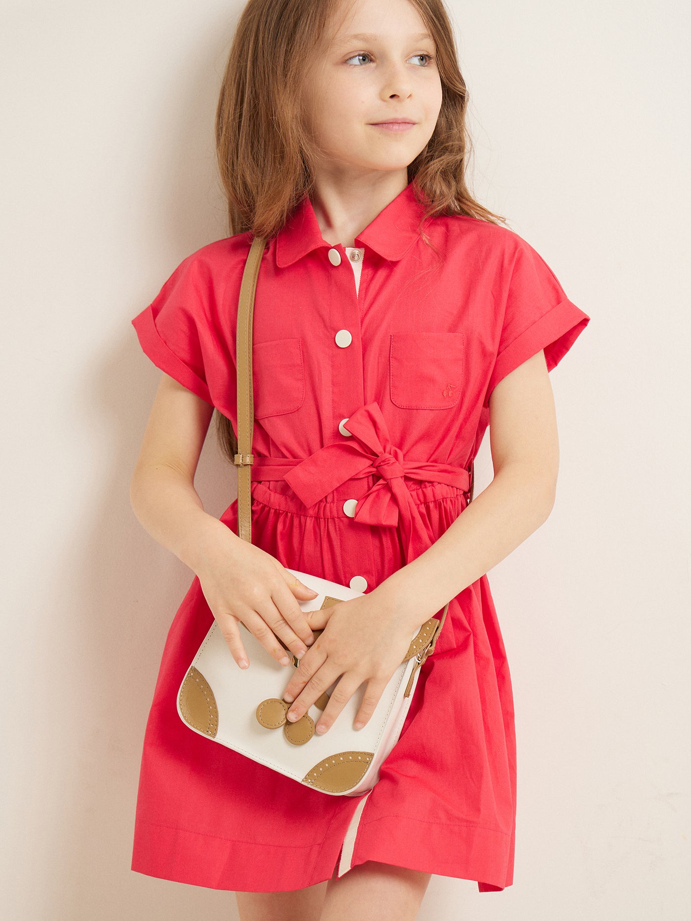 VERANO 2023 VESTIDO ABOTONADO DE NIÑA