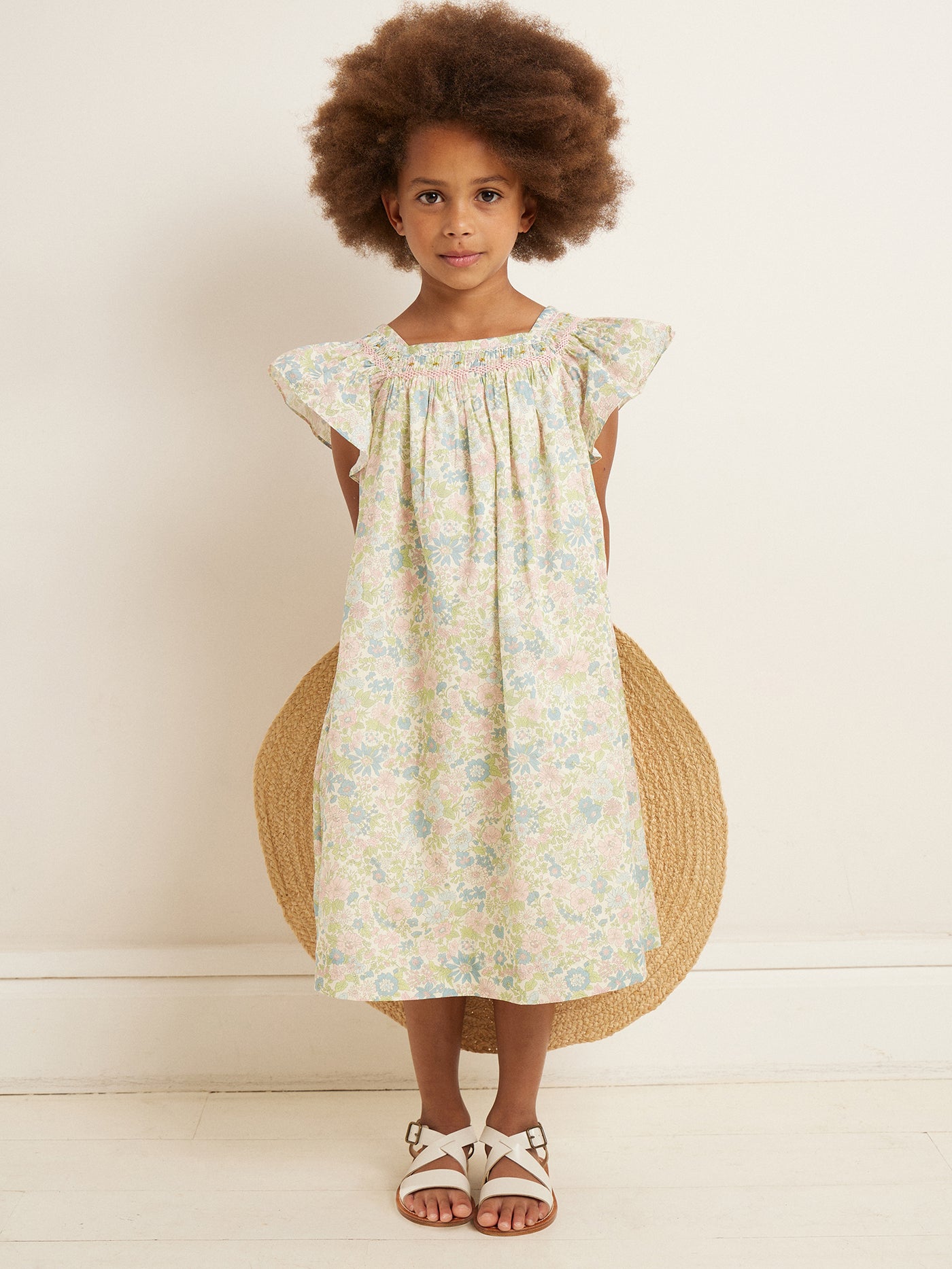 VERANO 2023 VESTIDO CON ESTAMPADO LIBERTY DE NIÑA