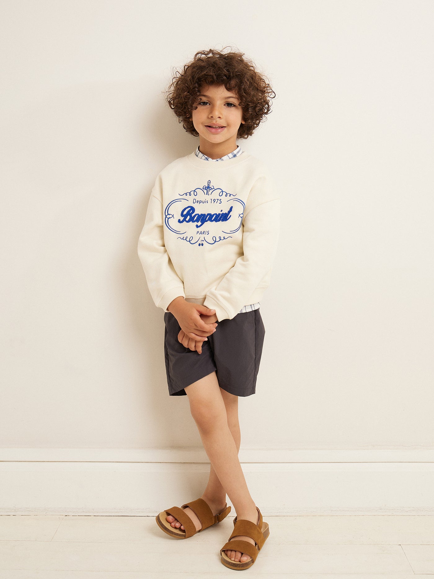 MAGLIA BIANCA LOOK BAMBINO ESTATE 2023