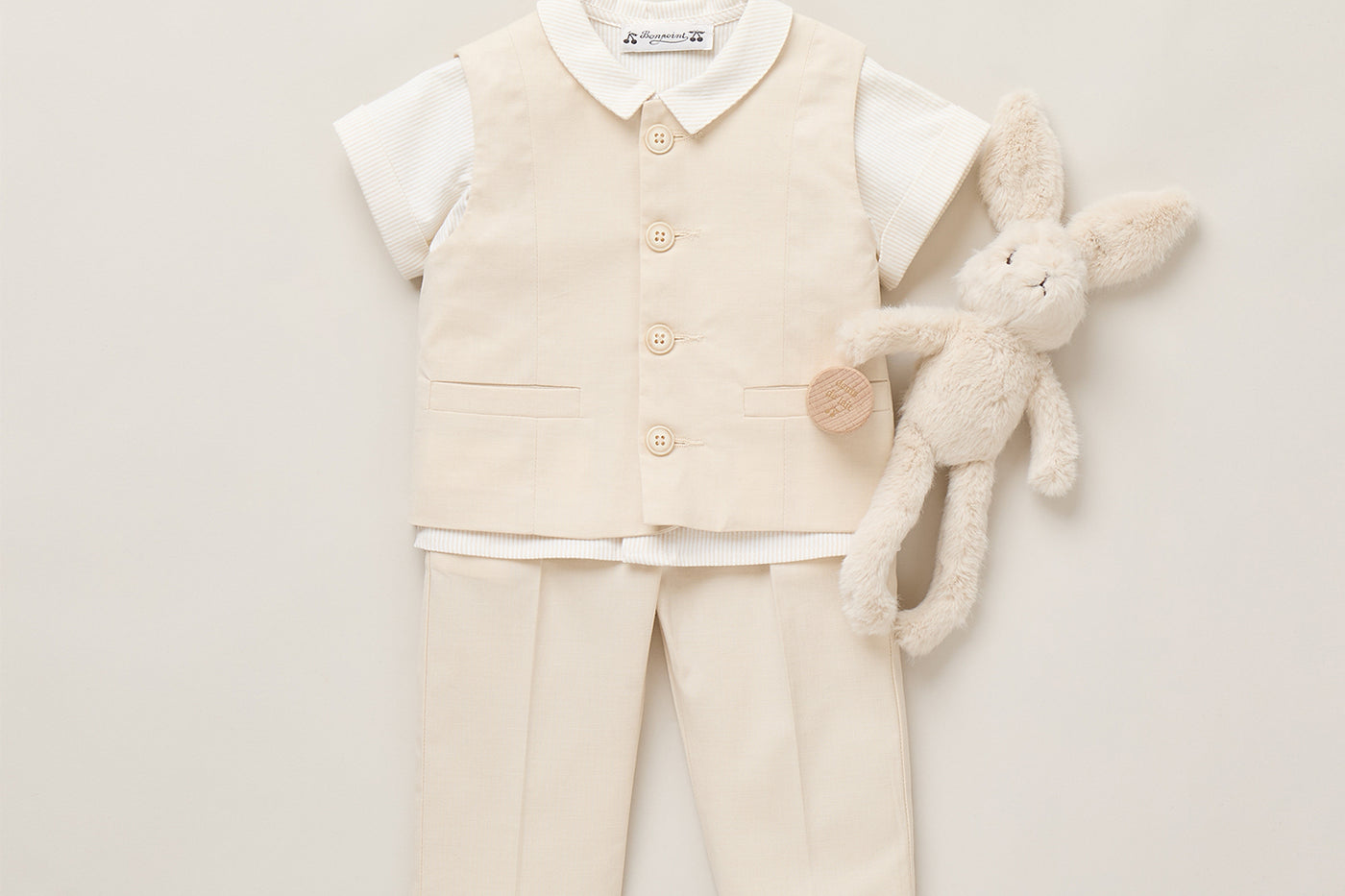 Look de ceremonia de bebé niño verano 2026