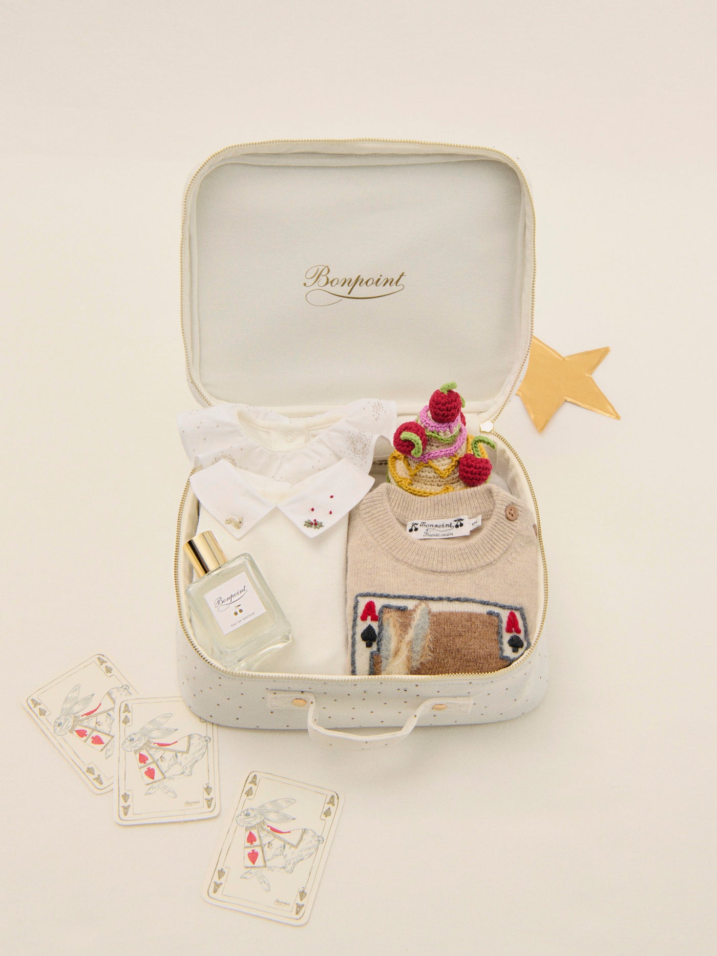 Newborn suitcase "My first Christmas"