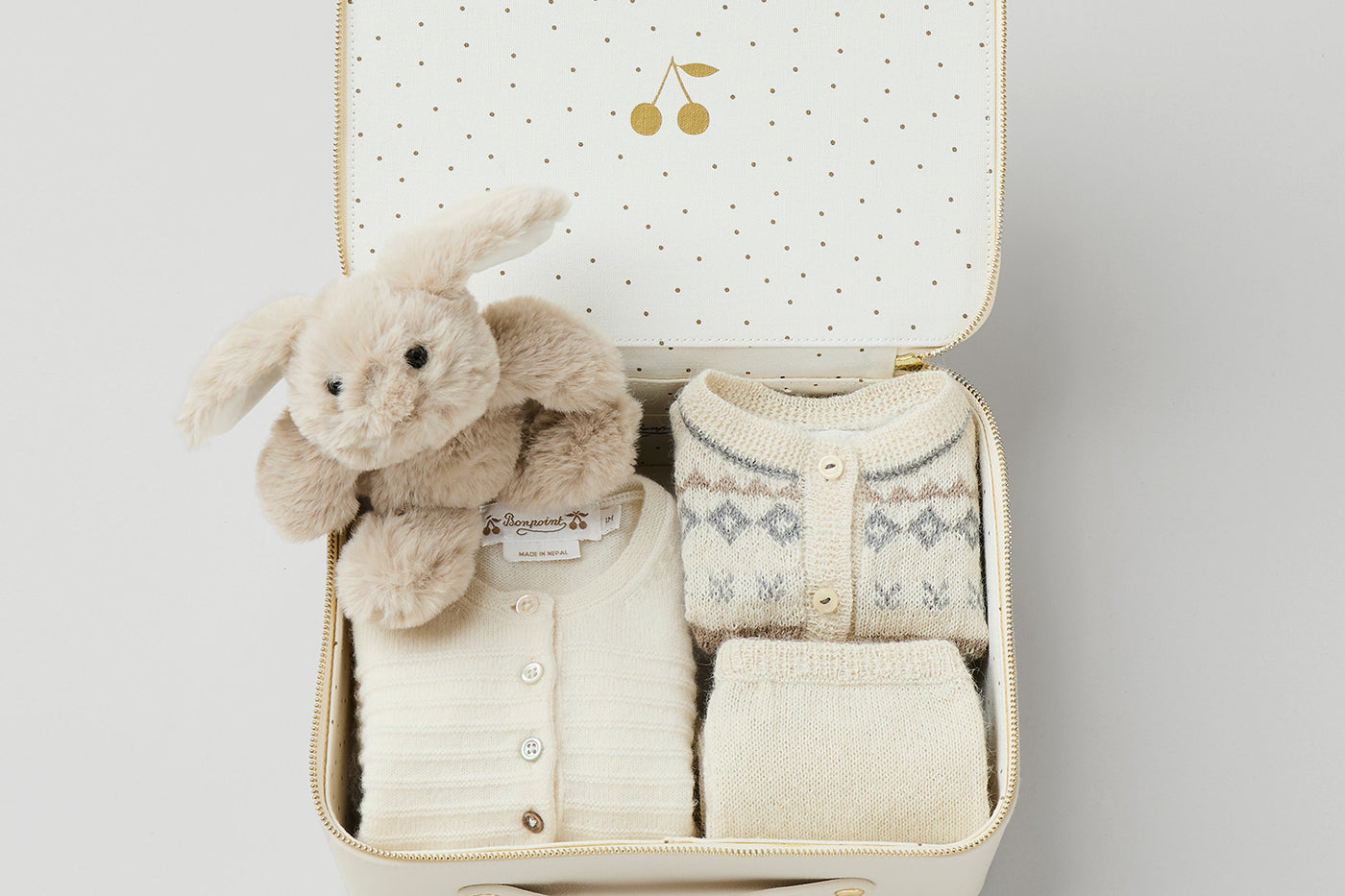 Medium newborn unisex suitcase - Winter 2024