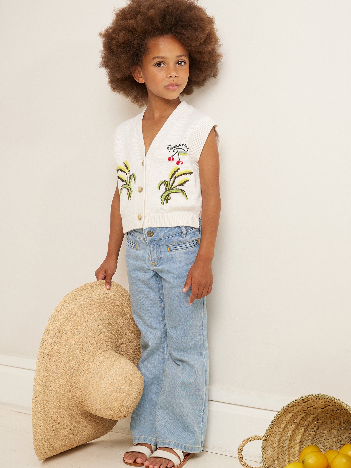 SUMMER 2023 GIRL'S RAFFIA HAT