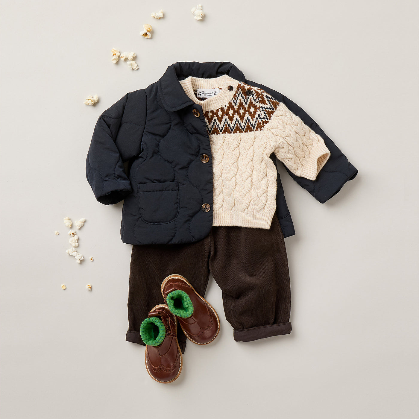 Baby-Jungen-Look