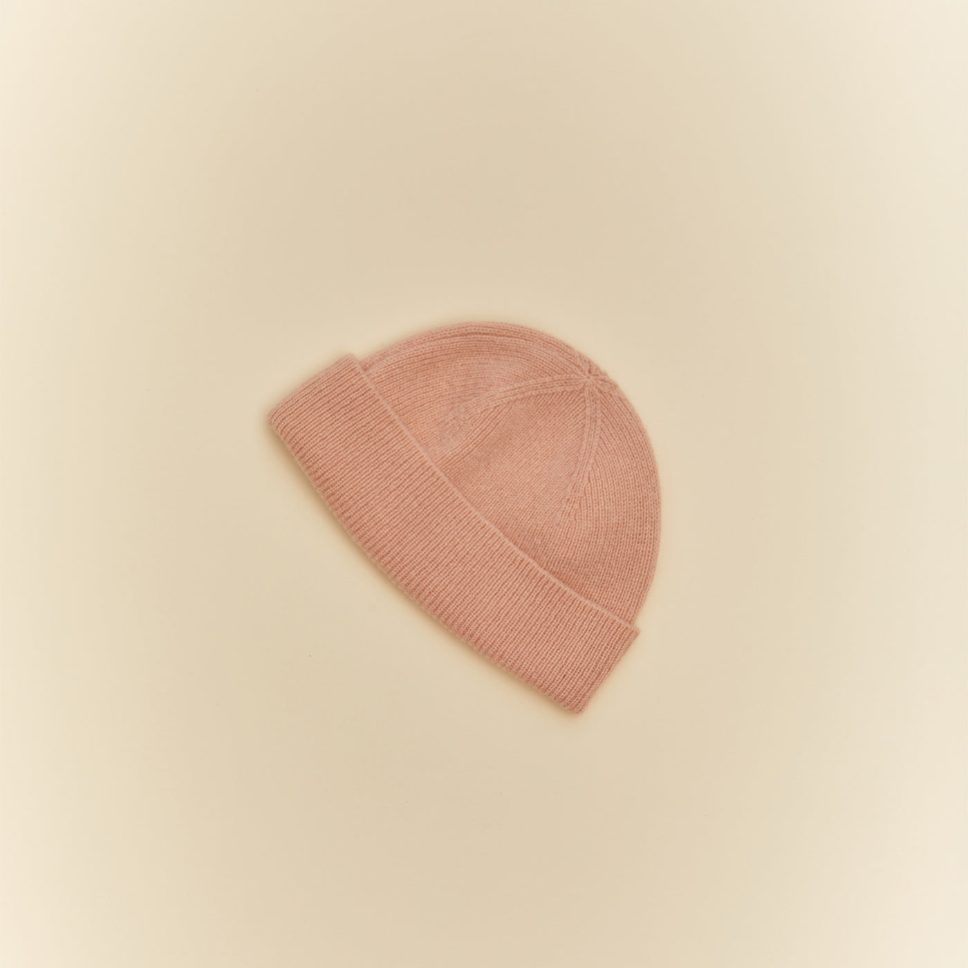 Bonnet Darbo en cachemire rose