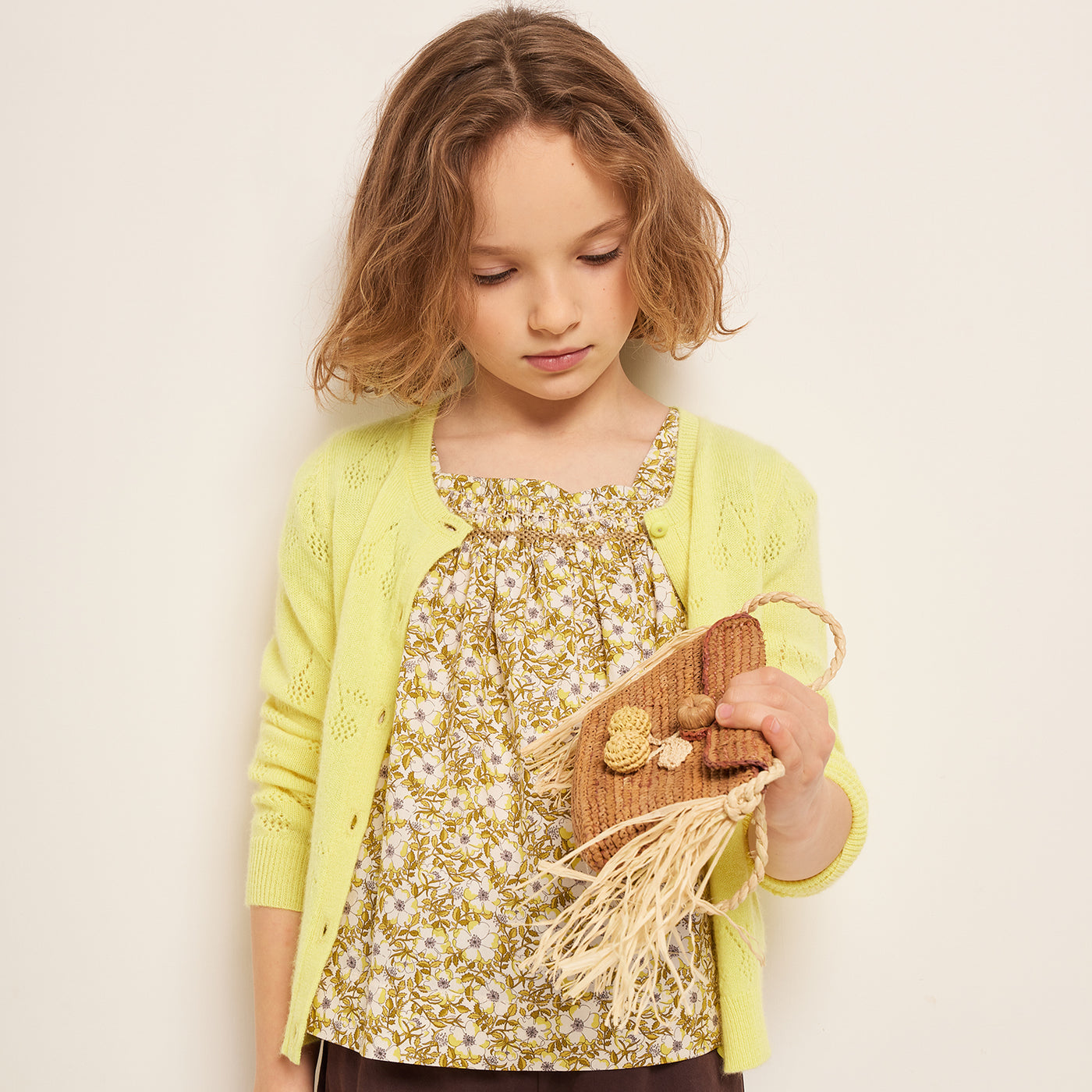 Cruise collection girl printed blouse bonpoint
