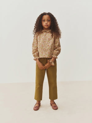 July Hose aus Bio-Baumwolle in Khaki