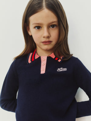 Malia-Pullover mit Kragen