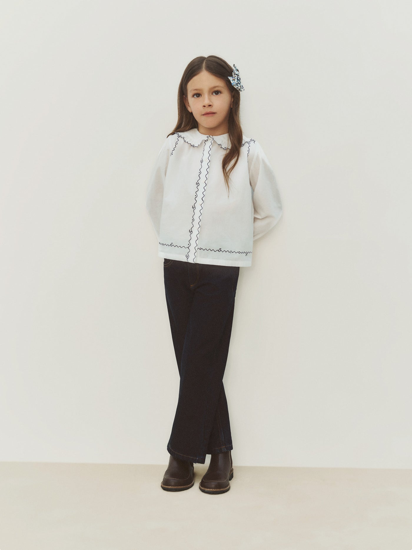 Pantalon denim Jayjay coupe flare