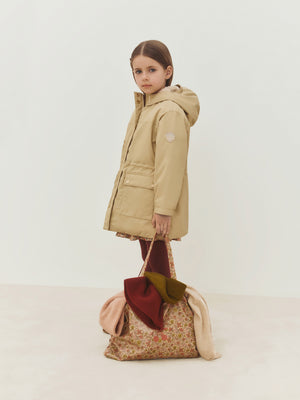 Monica wasserabweisender Parka mit Kunstfellfutter