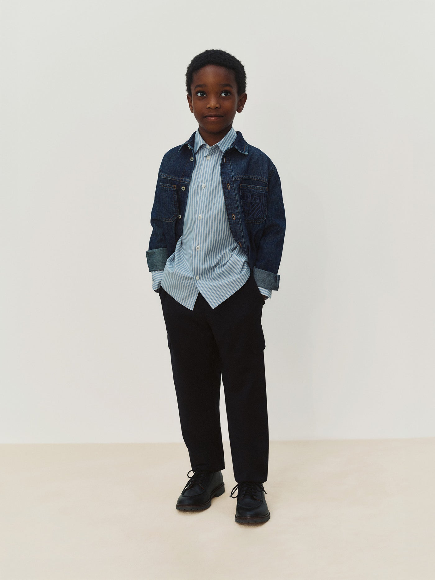 Jungen-Look Winter 2026 - Jeanshemd
