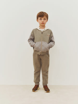 Jogginghose Marcio khaki meliert