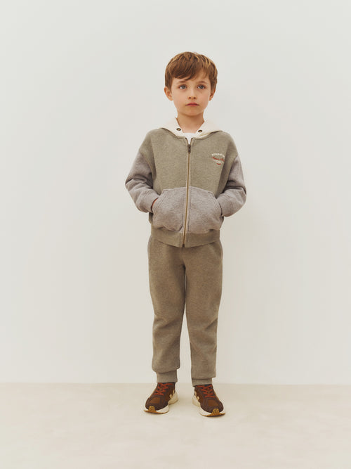 Marcio khaki heather jogging pants