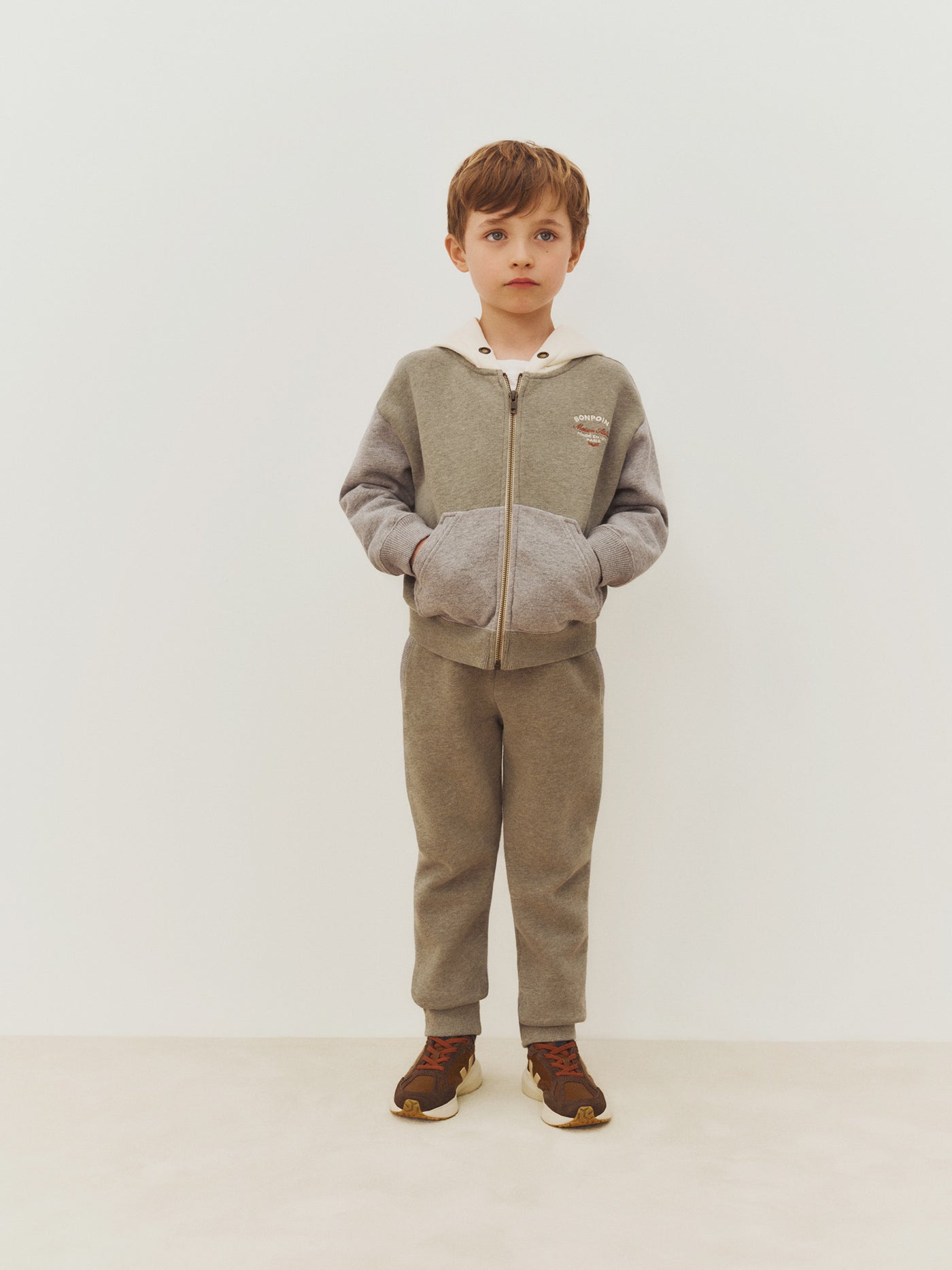 Marcio khaki heather jogging pants