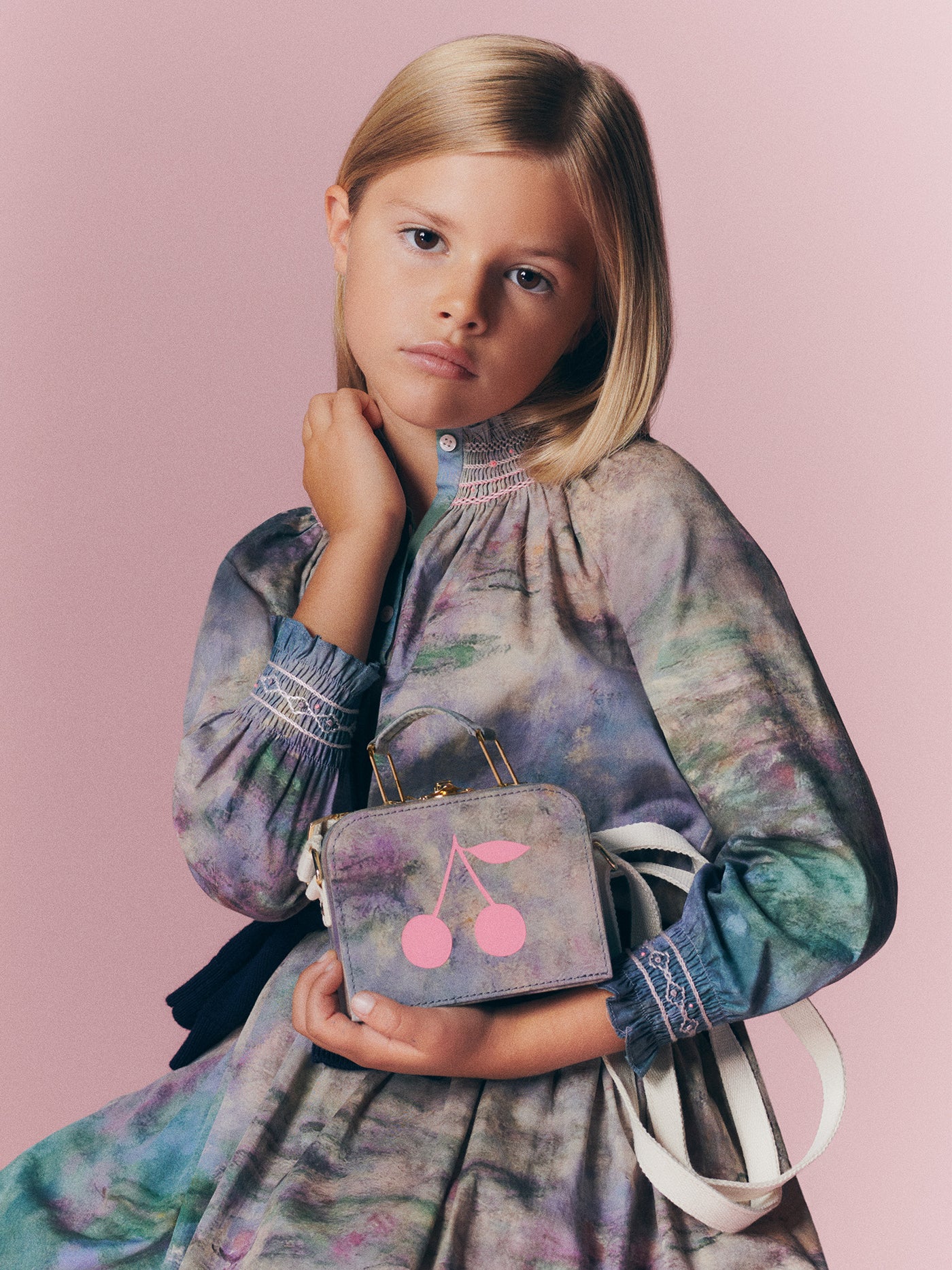 Bonpoint x MoMA Kleiner Koffer Aimane mit Print