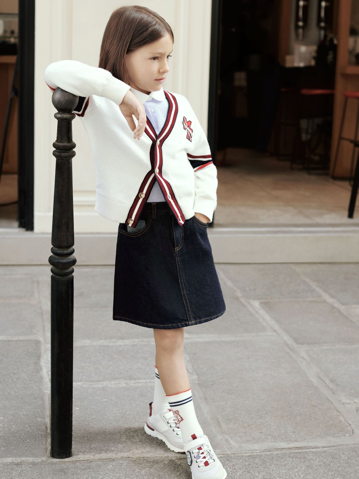 Mädchen-Look Winter 2026 - Bonpoint x Maison Kitsuné