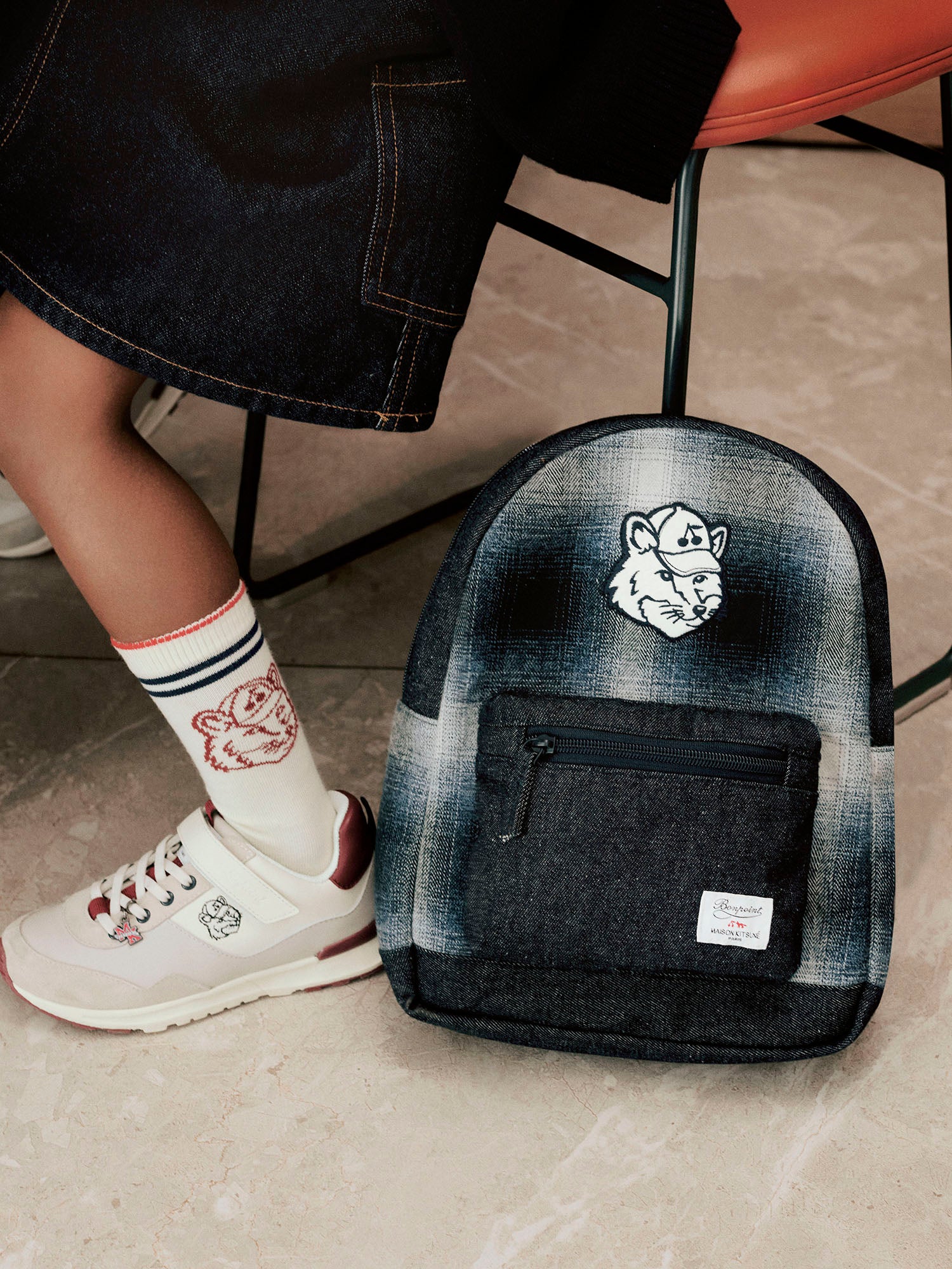 Bonpoint x Maison Kitsune コフレセット ポーチ付き Bonpoint x Maison Kitsuné | Bonpoint