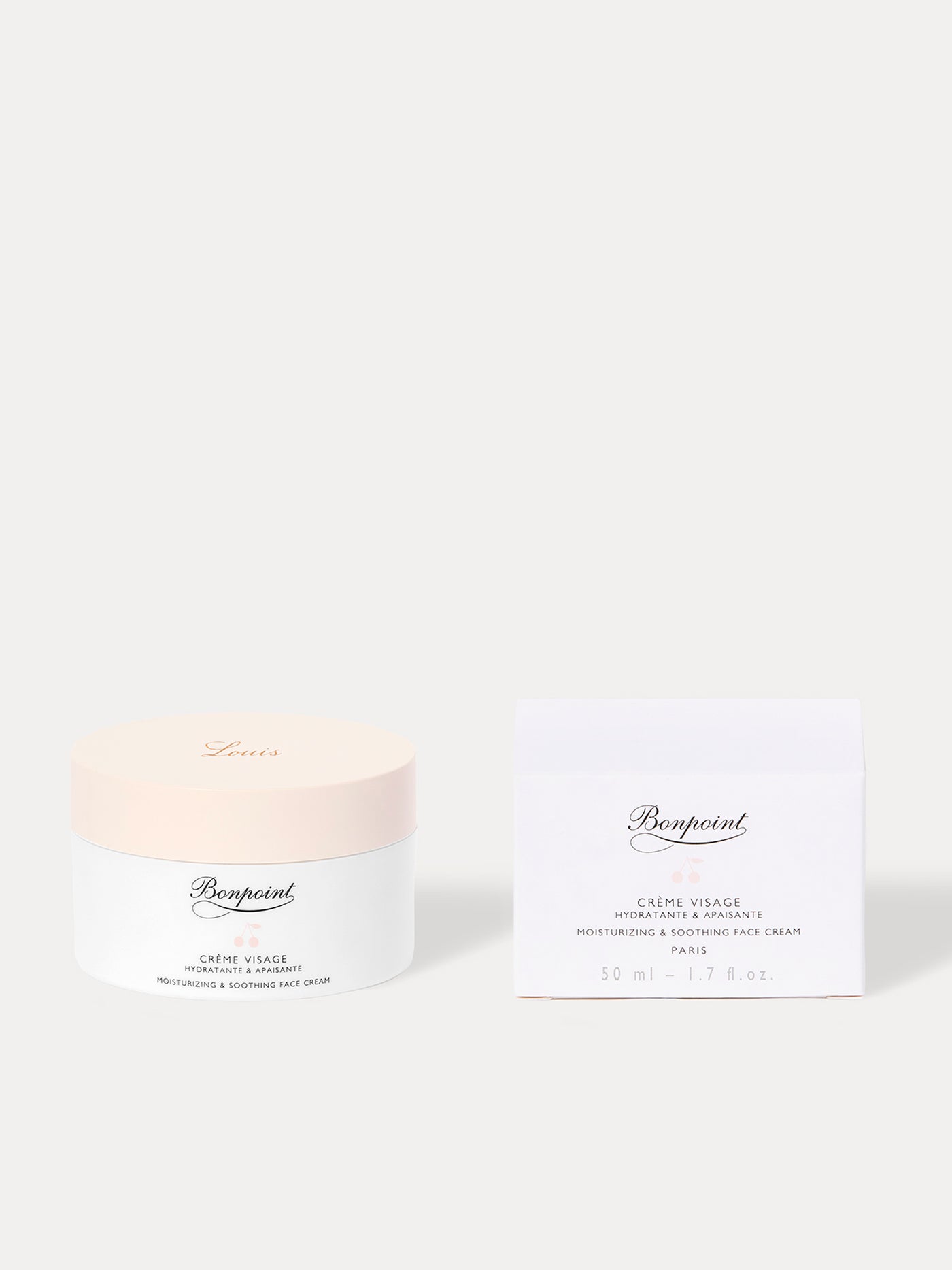 Crème visage hydratante 50 ml avec gravure personnalisée