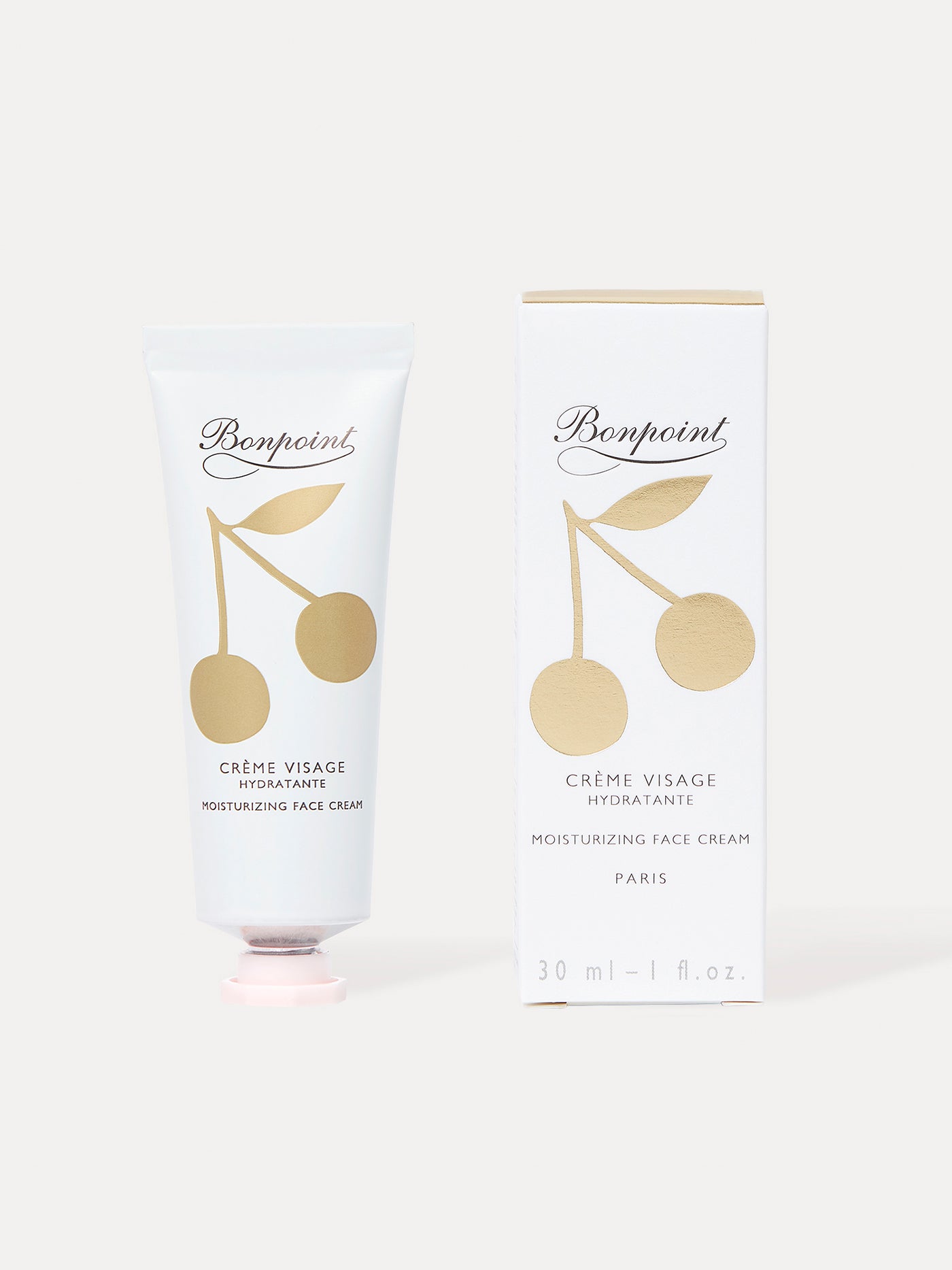 Crème visage hydratante tube doré 30 ml