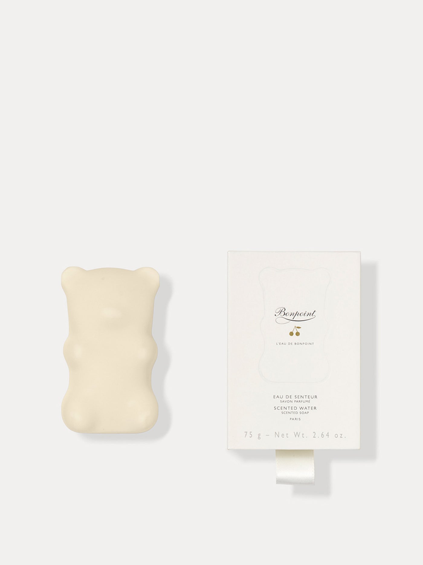 Savon ourson parfumé - Blanc lait