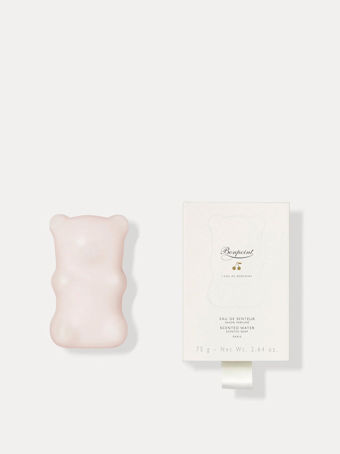 Savon ourson parfumé - Rose pâle