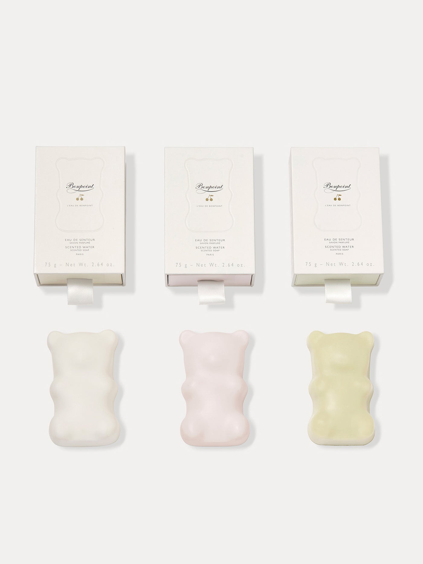 Savon ourson parfumé - Vert pâle