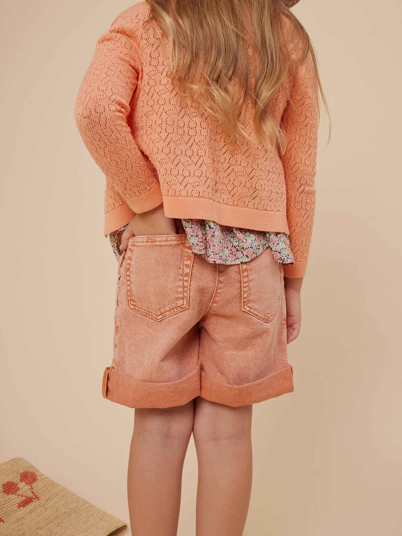 Short Cathy Orange