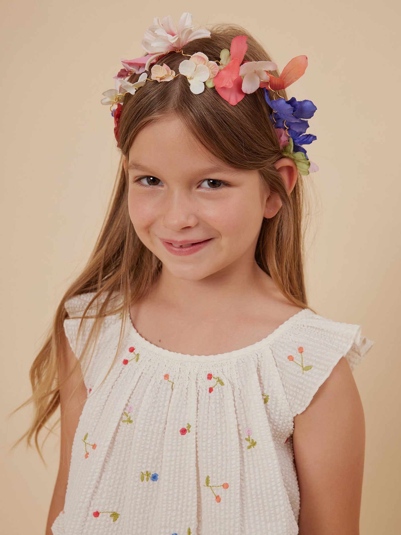 Cerchietto Fleurice multicolore