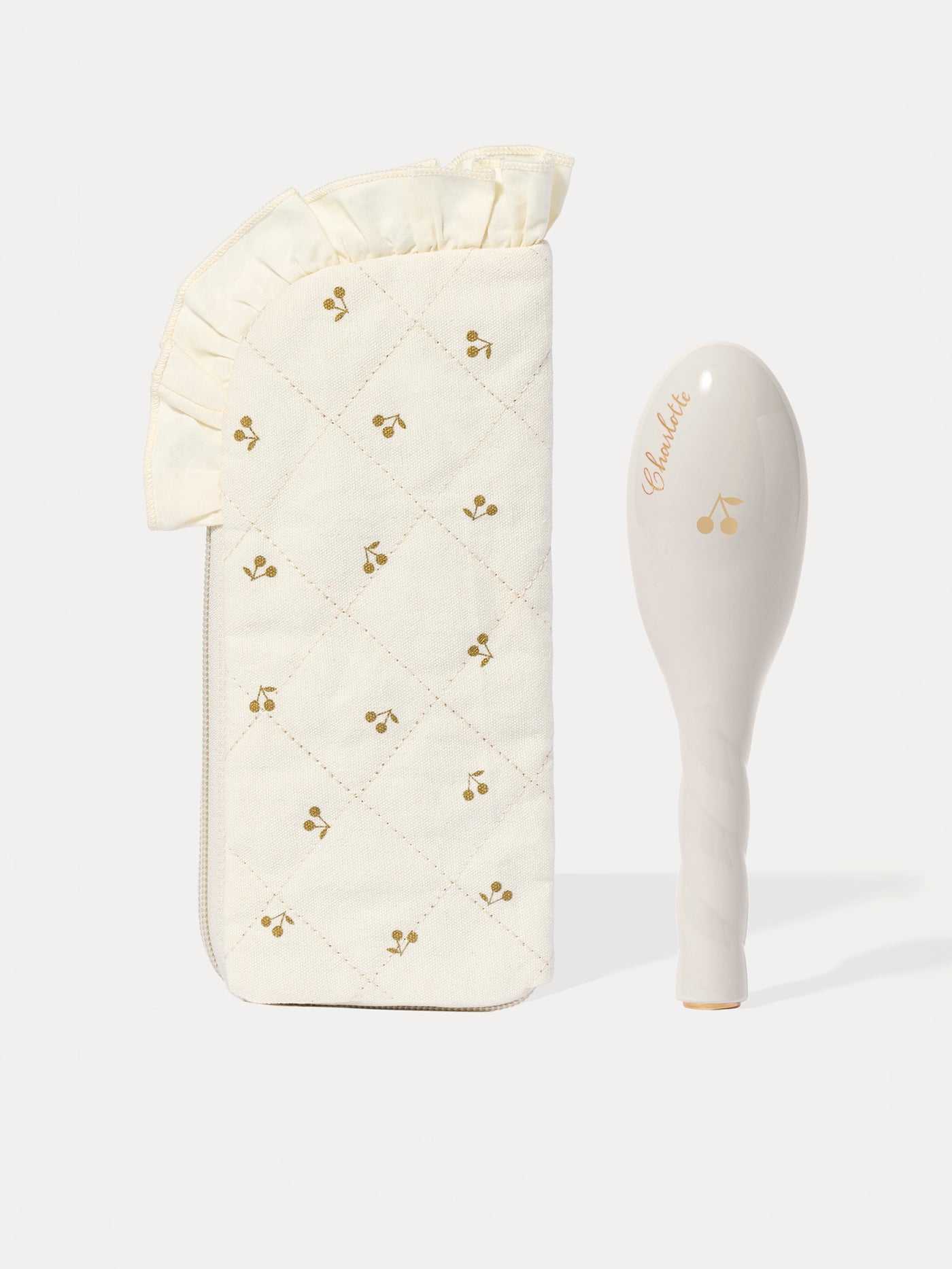 Bonpoint x La Bonne Brosse - El cepillo N.06 «Mi primer cepillo» con grabado personalizado