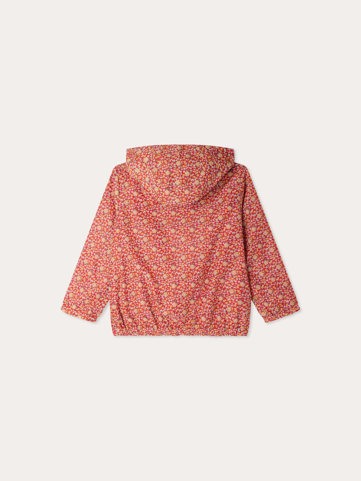 Eglantine-Windjacke mit Kapuze aus Liberty-Stoff