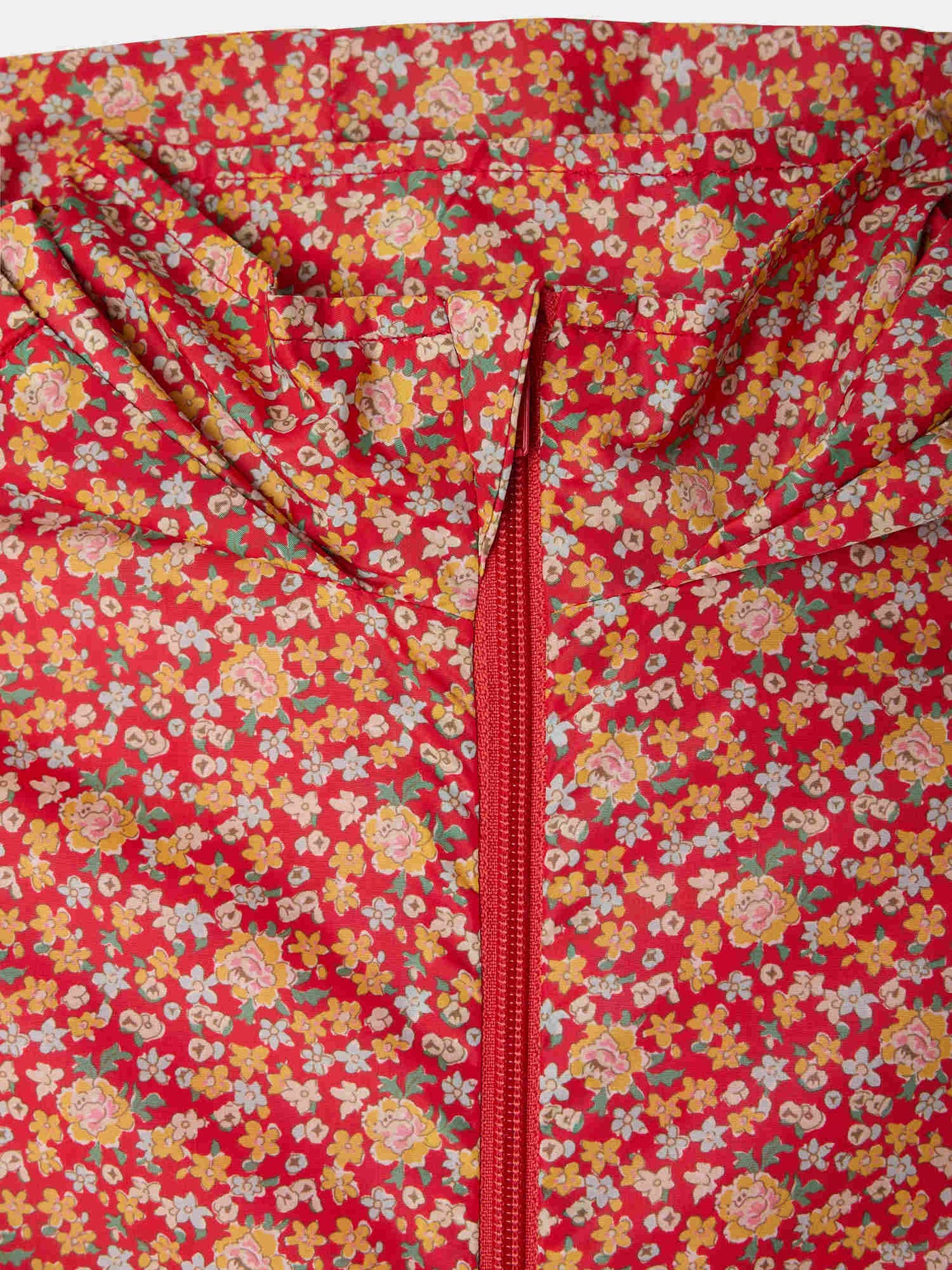 Eglantine-Windjacke mit Kapuze aus Liberty-Stoff