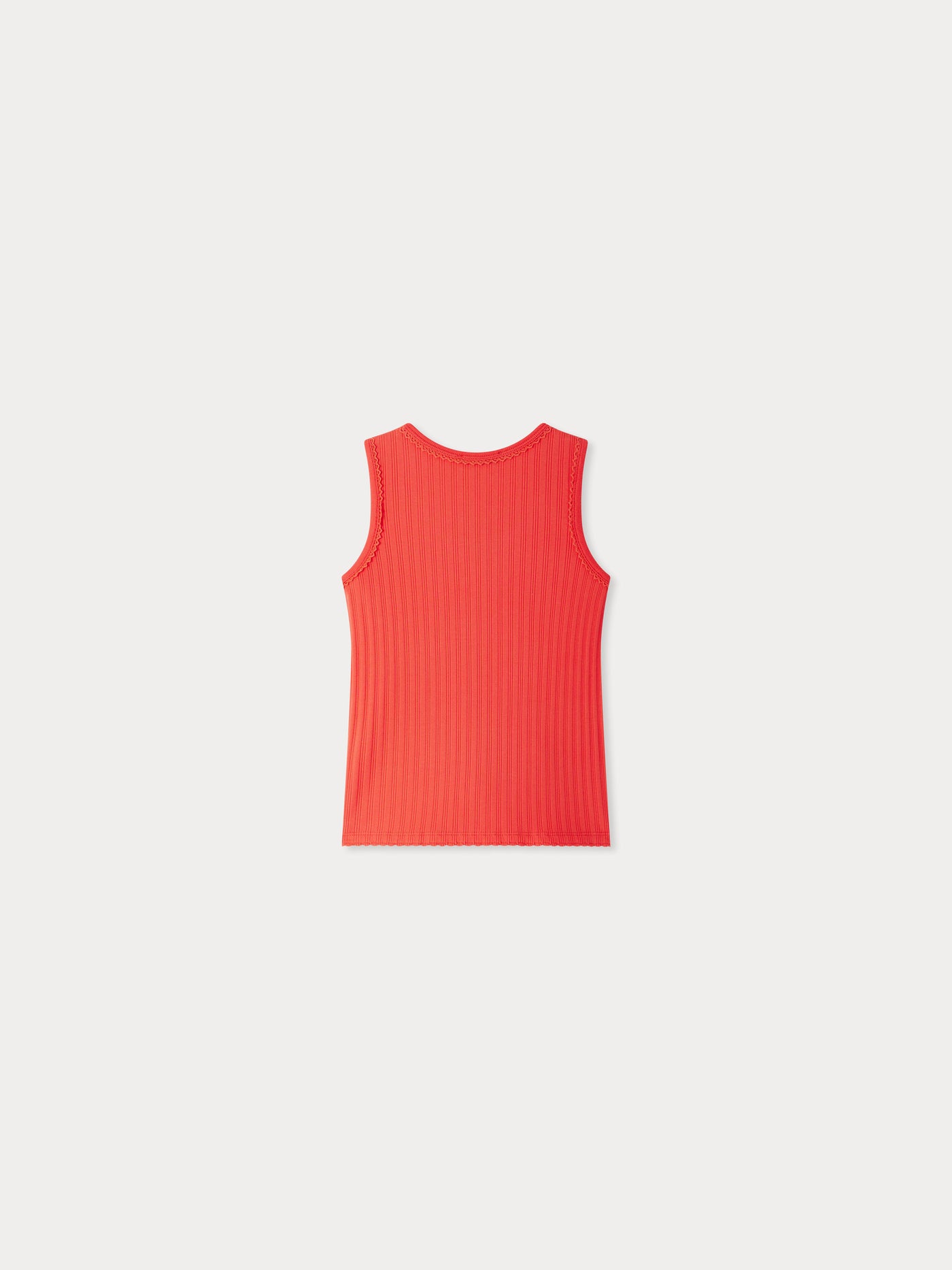 Edina Tanktop aus gerippter Spitze