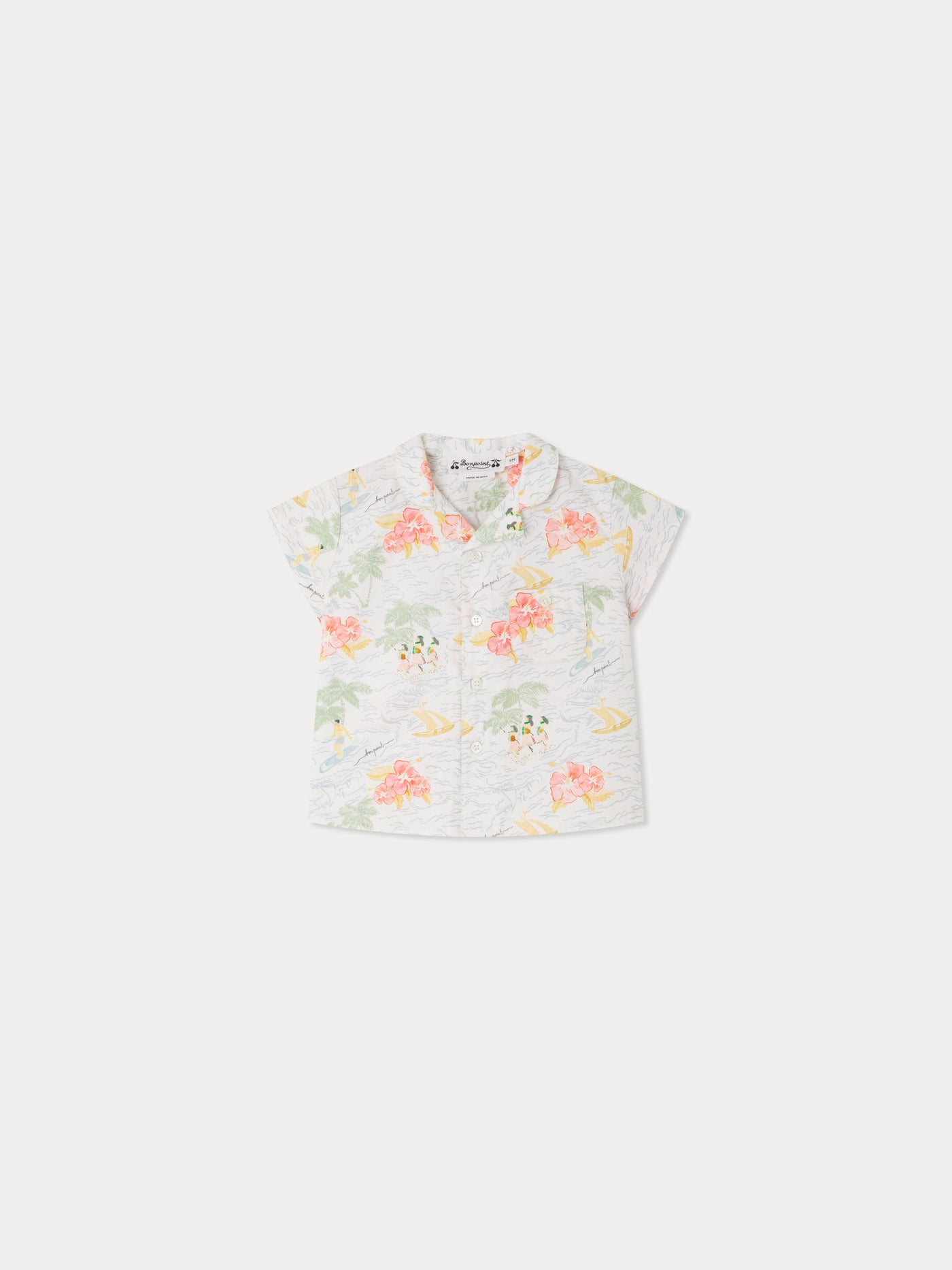 Chemise Gerald en popeline imprimée