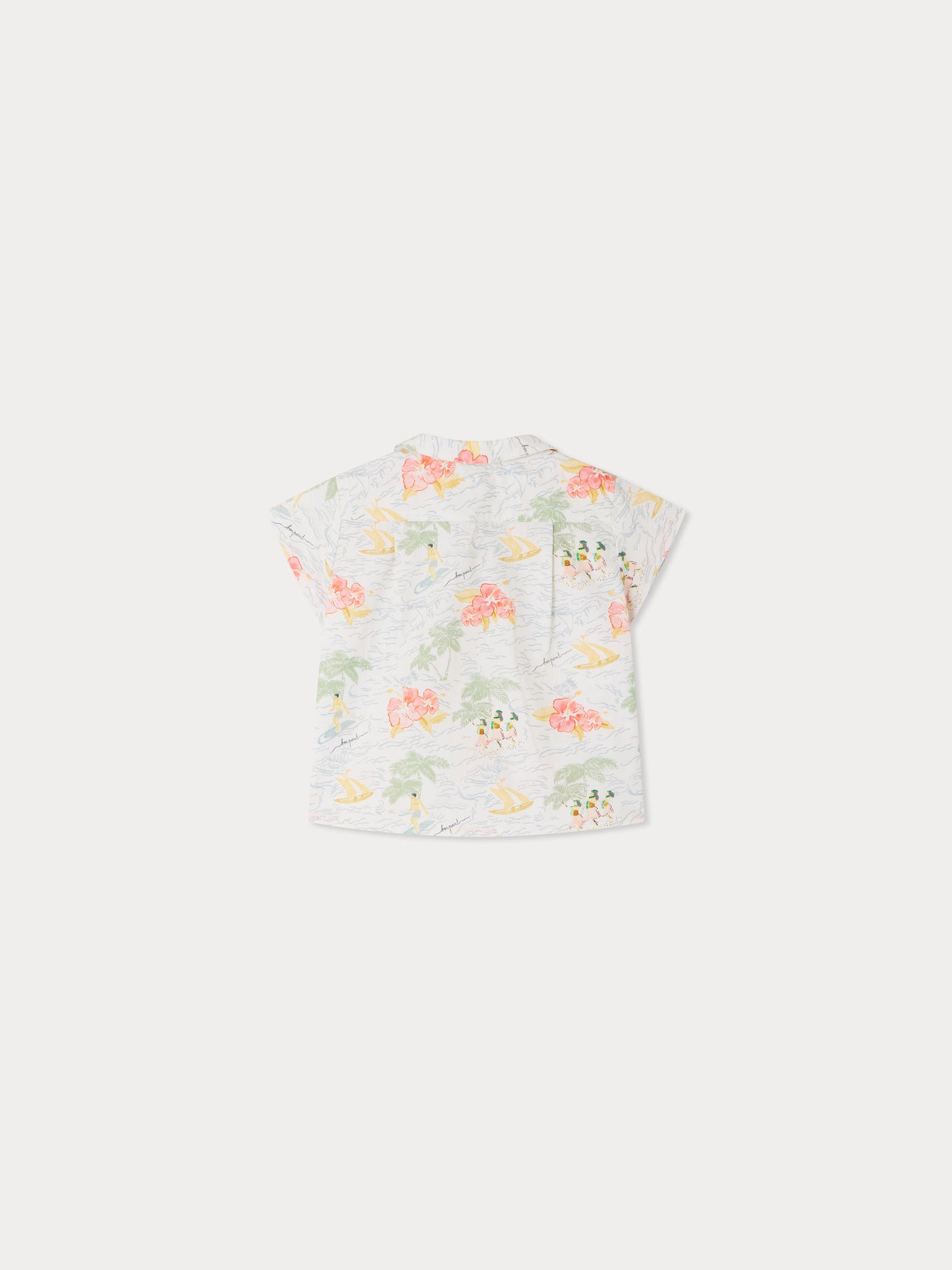 Chemise Gerald en popeline imprimée
