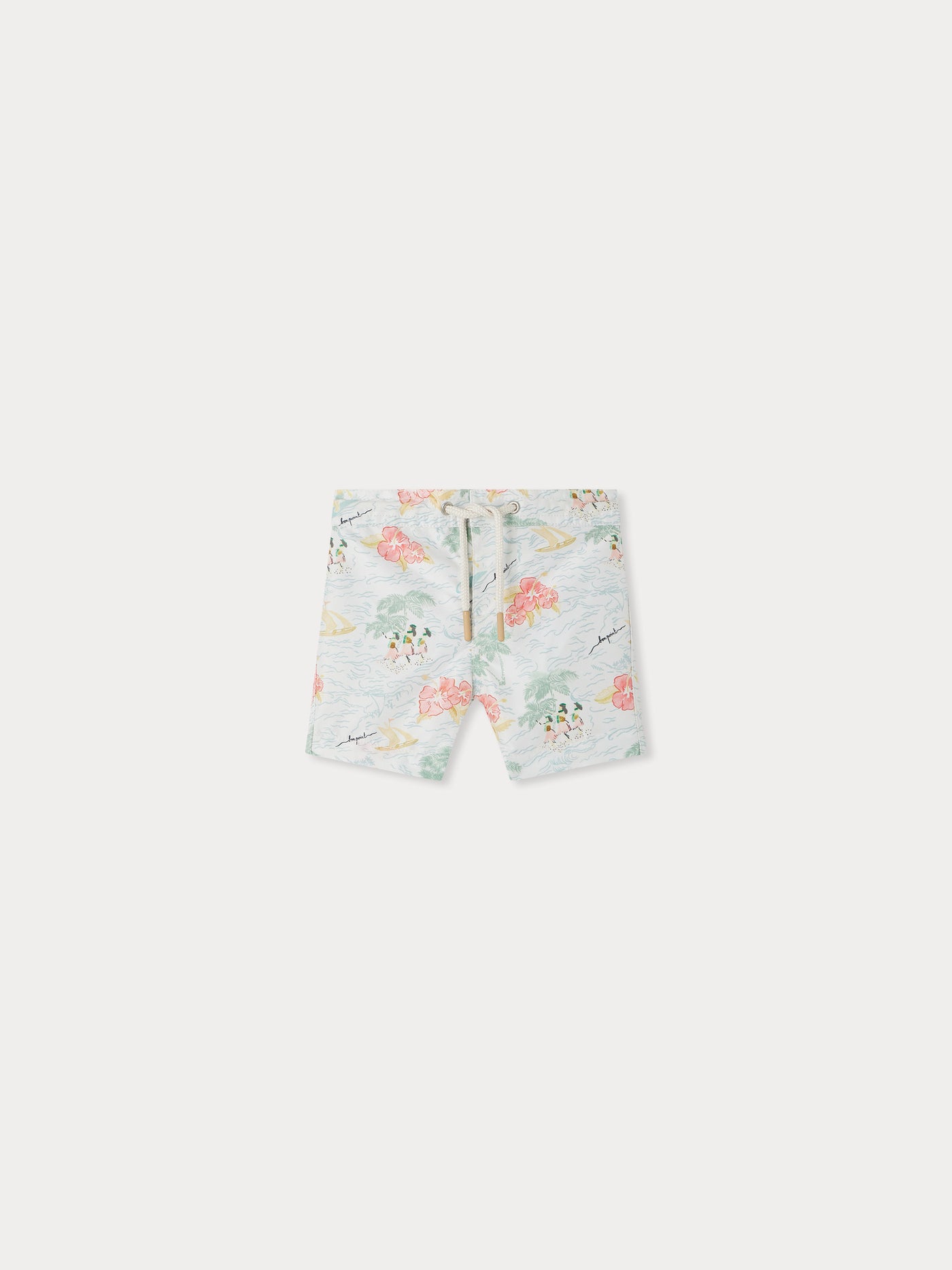 Shorts da bagno stampati con coulisse Niagara