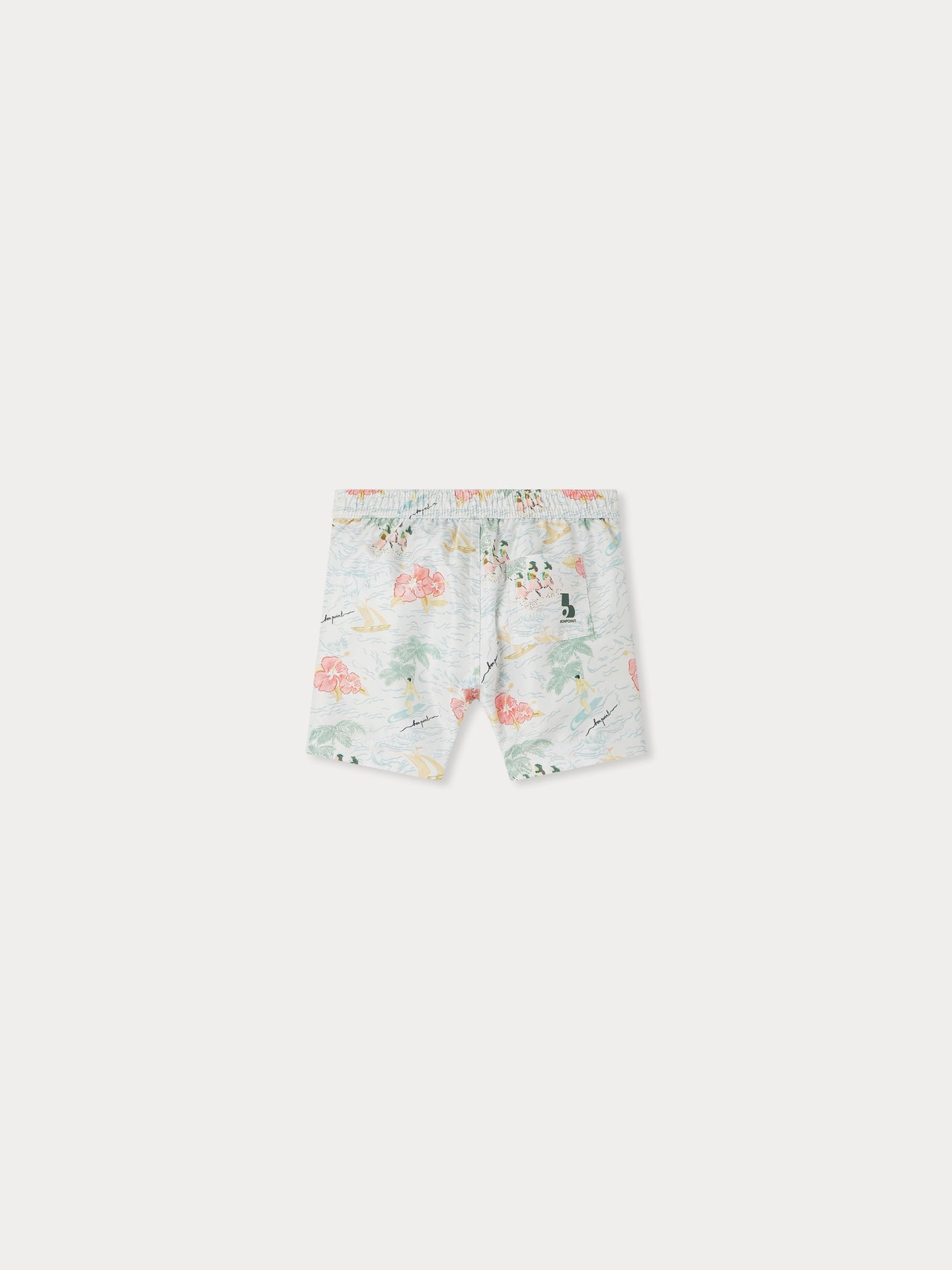 Shorts da bagno stampati con coulisse Niagara