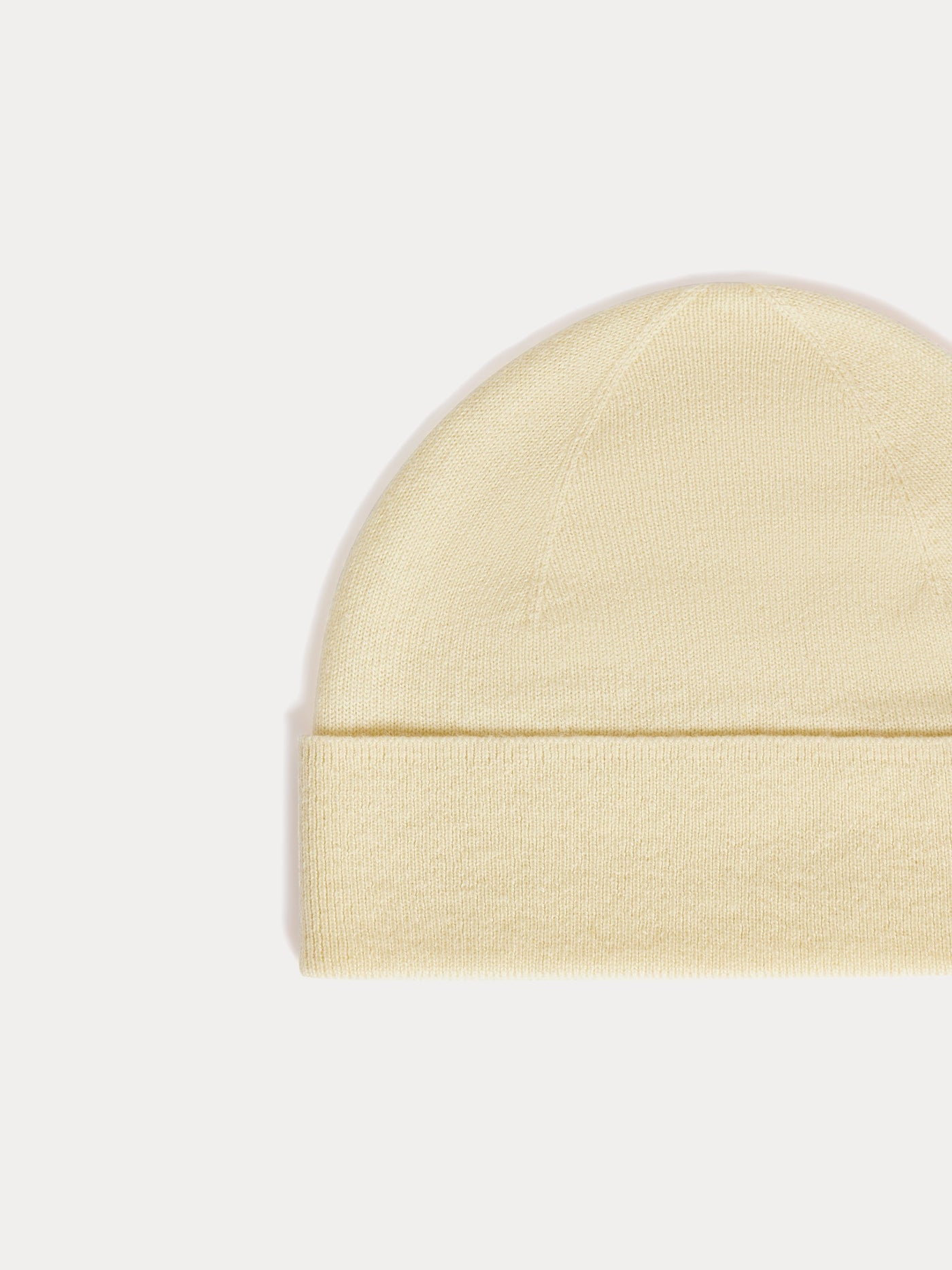 Berretto in cashmere giallo Locklan di Bonpoint x Guest in Residence